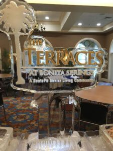 terraces at bonita springs 10 year ice sculpture